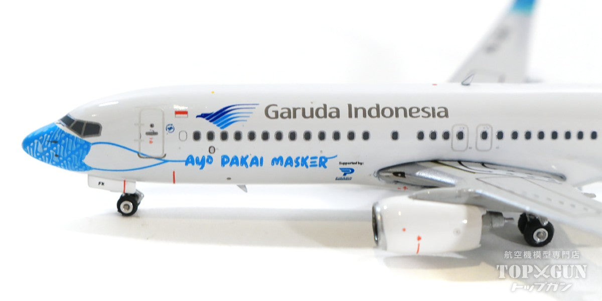 737-800w Garuda Indonesia special paint "Mask" PK-GFK 1/400 [11659]