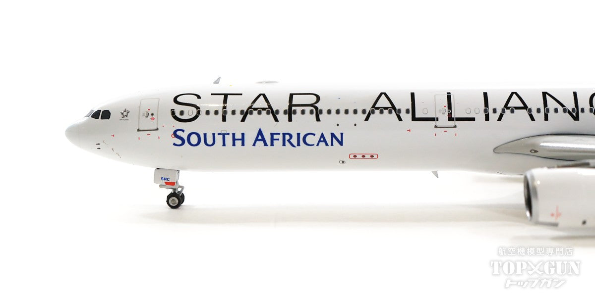 A340-600 South African Airways special livery "Star Alliance" 2000s ZS-SNC 1/400 [11744]