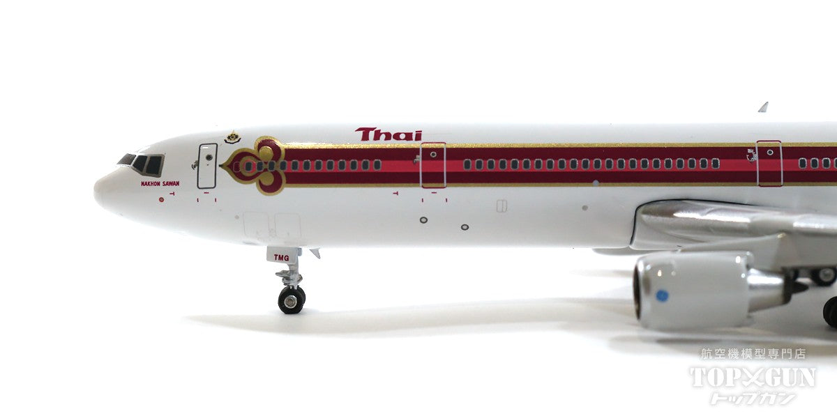 MD-11 Thai Airways International Special Paint "King Bhumibol's 72nd Birthday Anniversary" 1999 HS-TMG 1/400 [11757]