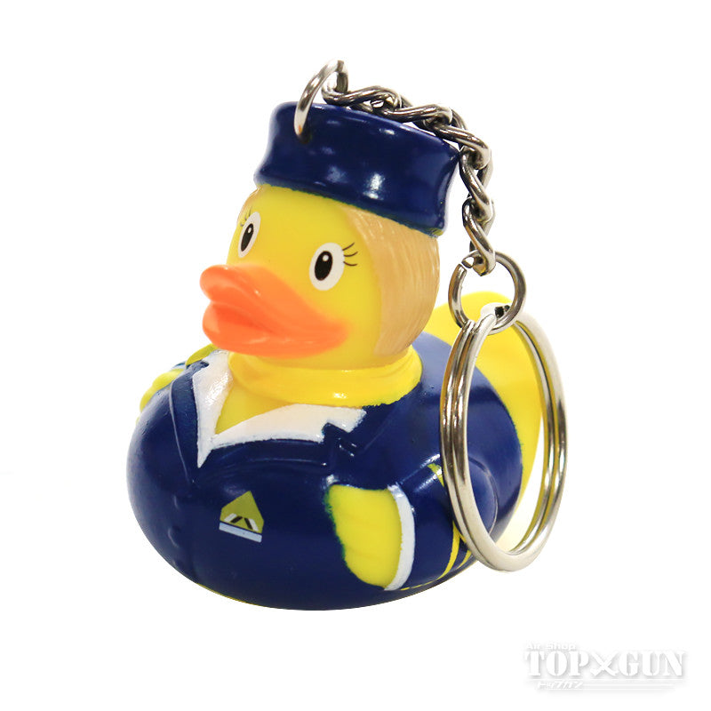 Rubber Duck Stewardess Keychain [1744SA]