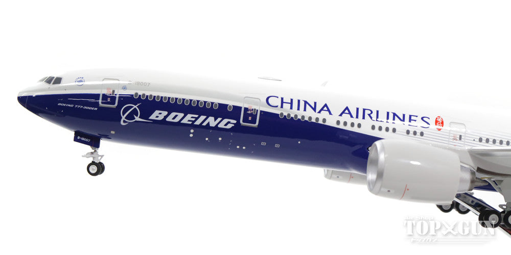 777-300ER China Airlines mixed paint "Boeing color/plum" B-18007 1/200 *Made of metal [200022B]