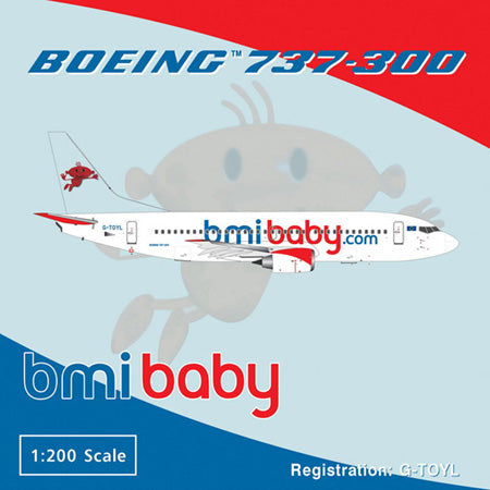 737-300 bmibaby Airlines G-TOYL 1/200