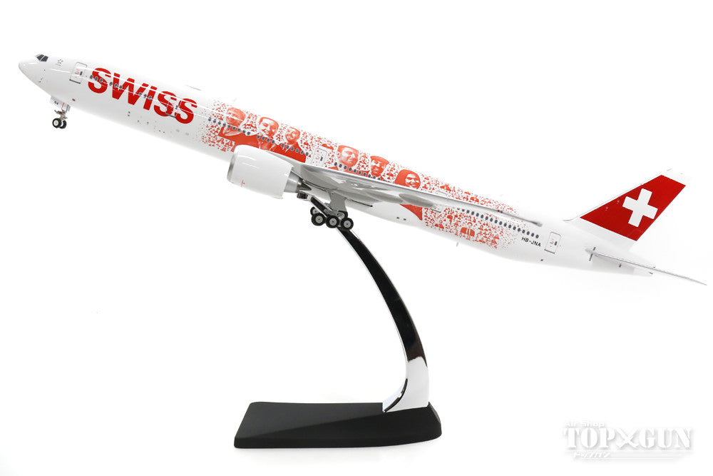 777-300ER Swiss International Air Lines Special Paint "Heads of Swiss" HB-JNA 1/200 *Made of metal [20122]