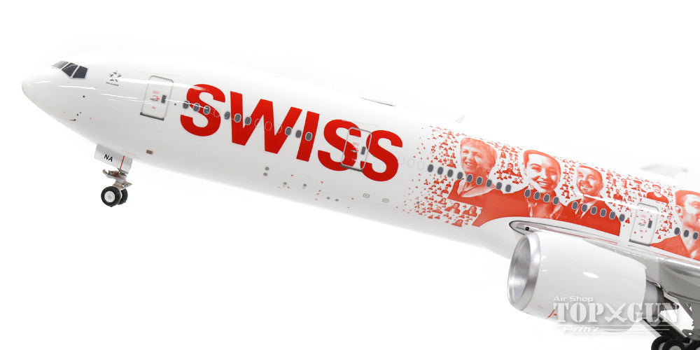 777-300ER Swiss International Air Lines Special Paint "Heads of Swiss" HB-JNA 1/200 *Made of metal [20122]