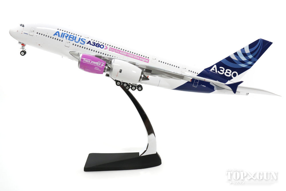 A380 Airbus House Color "Flying the A350-1000 extra engine" F-WWOW 1/200 *Made of metal [20126B]