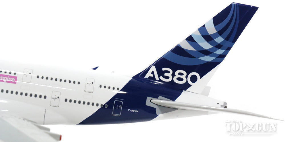 A380 Airbus House Color "Flying the A350-1000 extra engine" F-WWOW 1/200 *Made of metal [20126B]