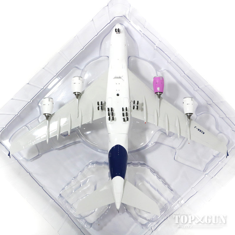 A380 Airbus House Color "Flying the A350-1000 extra engine" F-WWOW 1/200 *Made of metal [20126B]