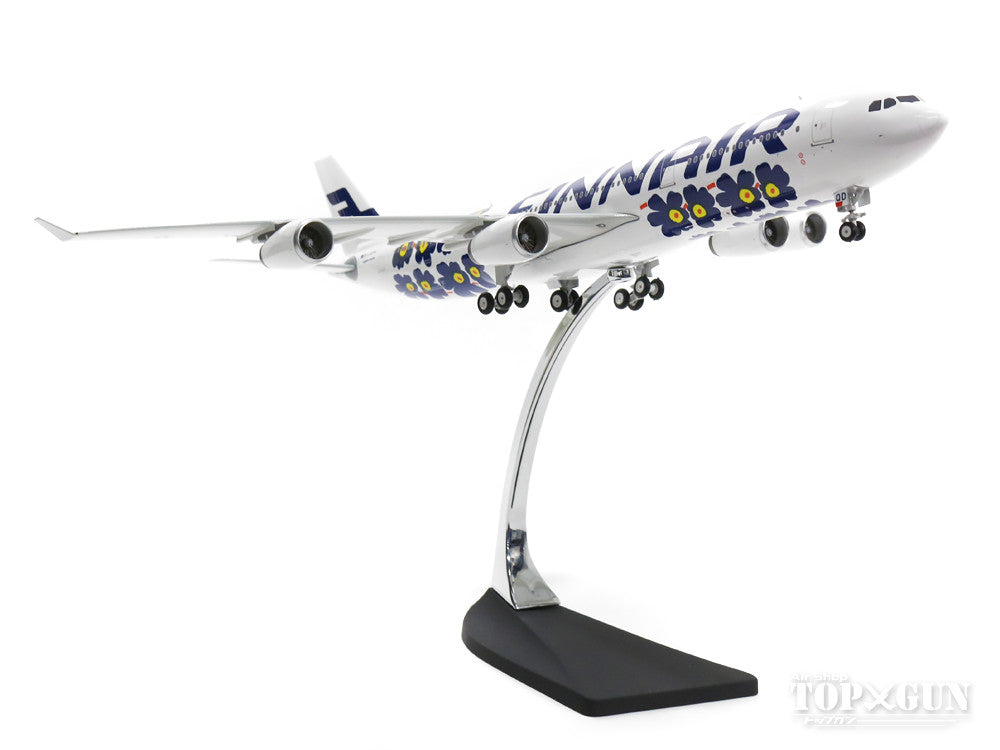 A340-300 Finnair special livery "Marimekko Unikko" OH-LQD 1/200 *Made of metal [20129]