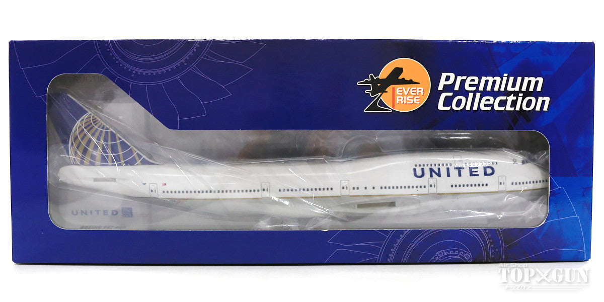 747-400 United Airlines N127UA (gear/stand included) 1/200 *Plastic