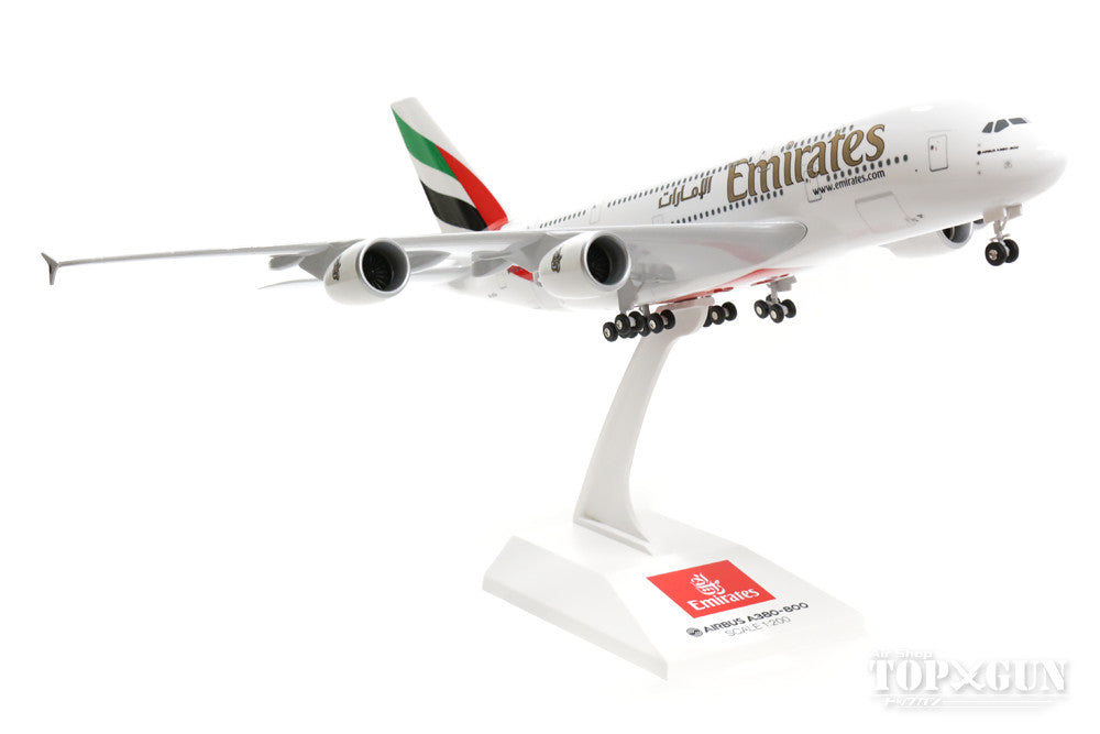 新品未使用 エミレーツ航空 a380-800 A6-EEA 1/200-