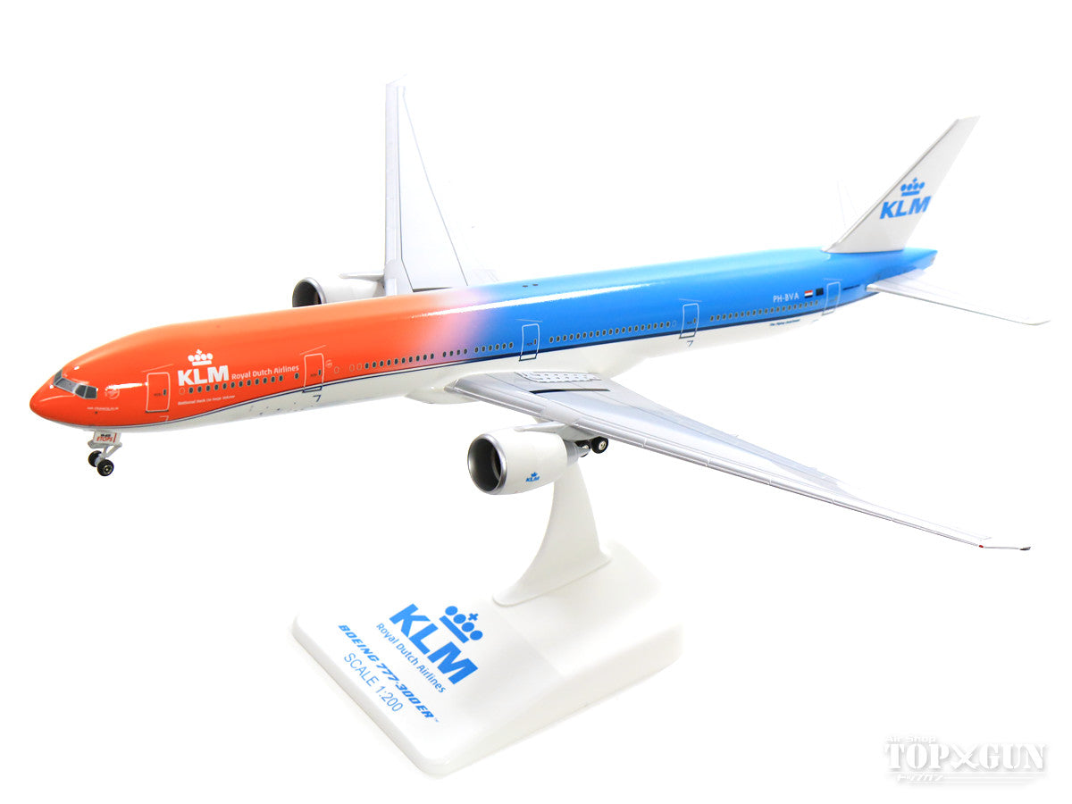 Boeing 777-300ER KLM Royal Dutch Airlines Special Paint "Orange Pride" PH-BVA 1/200 *Plastic [271127]