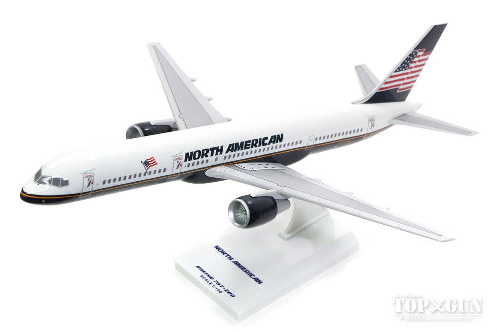 757-200 North American Airlines N750NA (no gear, snap-fit ​​model) 1/200 *Plastic [27355]