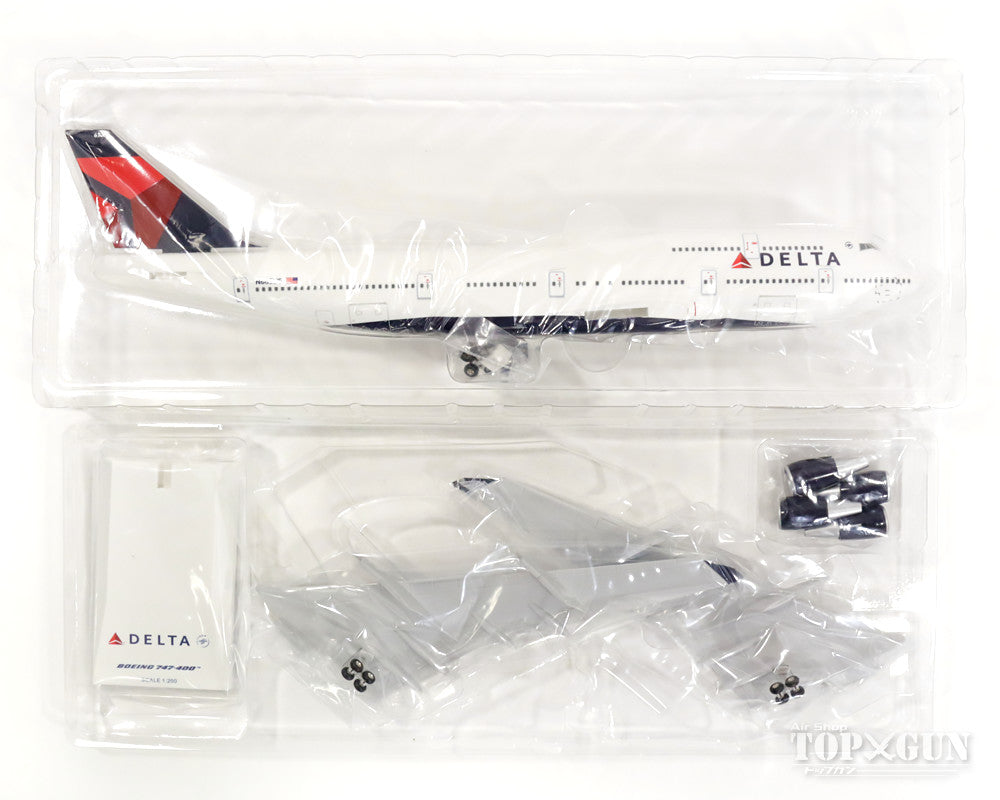 747-400 Delta Airlines N665US 1/200 *Plastic [27985B]