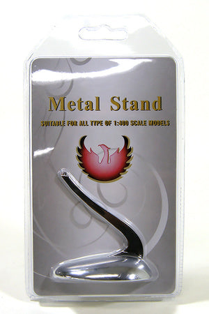 Phoenix Metal Stand (Silver, Standard Size) for 1/400 scale [30005]