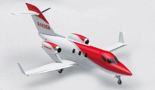 [Pre-order item] HondaJet Red (stand included) N420EA 1/144 *Made of metal [31001]