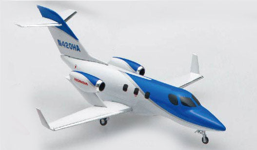 [Pre-order item] HondaJet Blue (stand included) N420HA 1/144 *Made of metal [31002]