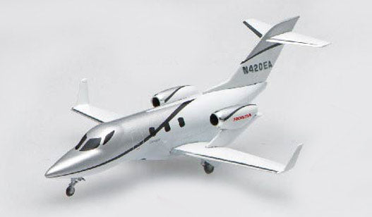 [Pre-order item] HondaJet Silver (stand included) N420EA 1/144 *Made of metal [31003]