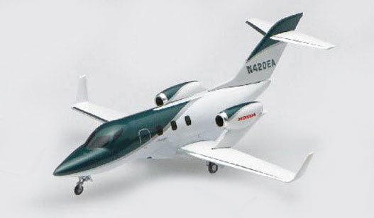 [Pre-order item] HondaJet Green (stand included) N420EA 1/144 *Made of metal [31004]