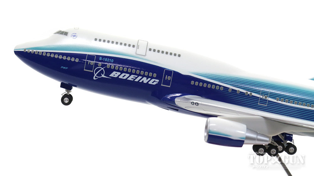 747-400 チャイナ・エアライン（中華航空） 特別塗装 「ボーイングハウスカラー／梅」 （完成モデル／木製スタンド付属) 1/200 ※プラ製  [4012GRMU]