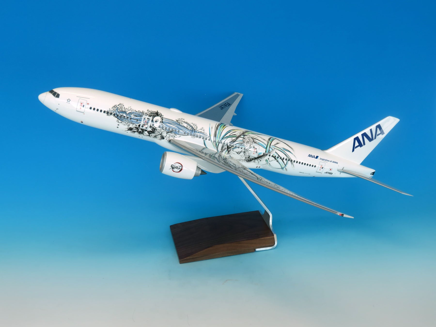 国内正規総代理店アイテム】 ANA B777-200ER 1/400 鬼滅の刃JET3 