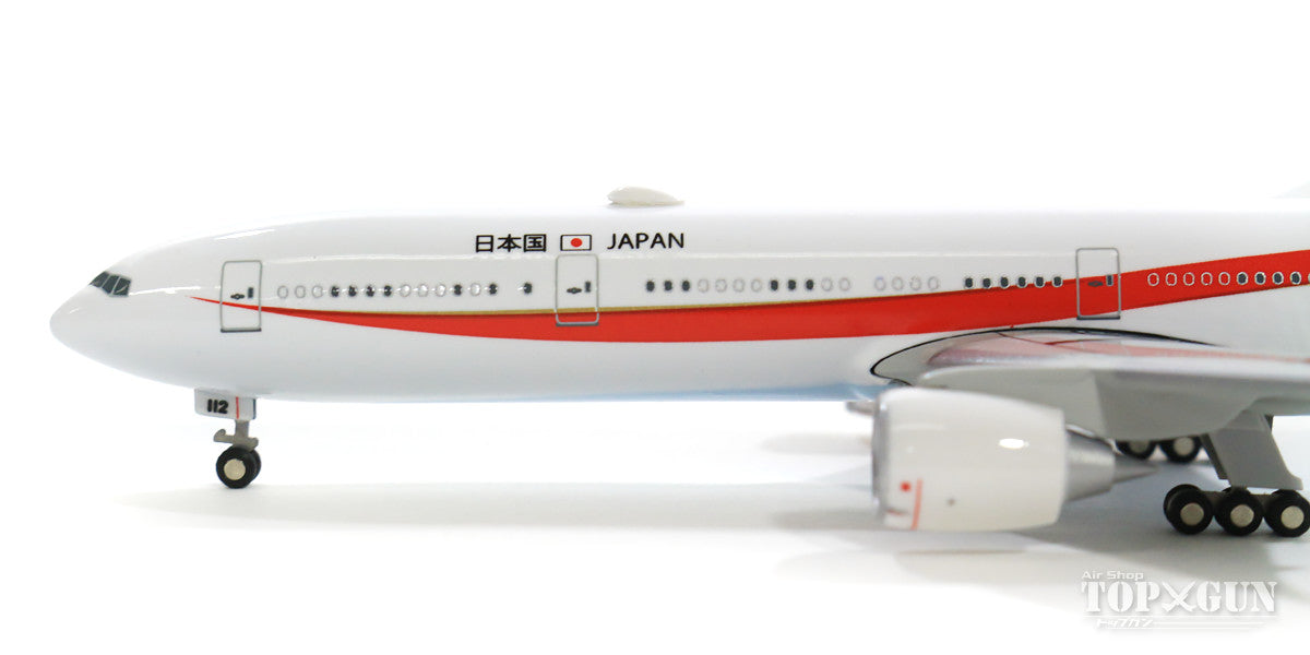 777-300ER Japan Air Self-Defense Force Japanese Government Aircraft No. 2 Equipped with WiFi Antenna 80-1112 (Stand Included) 1/500 [5001112]