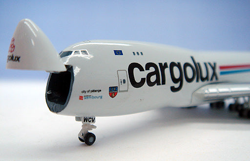 747-400F Cargolux (Luxembourg) City of Petange LX-WCV *Nose cargo door can be opened and closed 1/500 [502085]