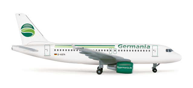 Airbus A319 - D-ASTF - Germania aircrafttag - plane skin