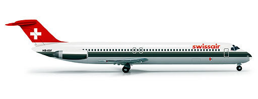 DC-9-51 スイス・エア 80年代 HB-ISV 1/500 [518949]