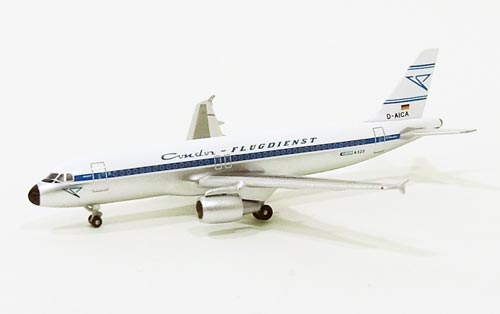 Herpa Wings A320-200 コンドル航空 60年代復刻塗装 11年 D-AICA 1/500