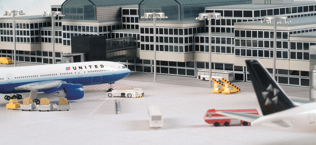 空港ジオラマ建物組立セット No.1 ※空港マット（520430）に対応 1/500 [520362]