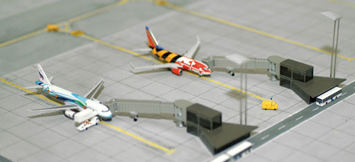 Airport diorama accessories apron ground boarding equipment 1/500 [520553]