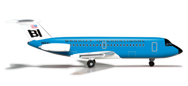 BAC1-11-200 Braniff International Airlines 1960s Blue "Jelly Beans Blue" N1541 1/500 [524087]