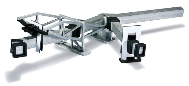 Boarding bridge for airport diorama, for F block at Schiphol Airport, Netherlands (compatible with 524193) 1/500 [524216]