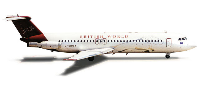 BAC1-11-500 British World Airlines 1990s G-OBWA 1/500 [525923]