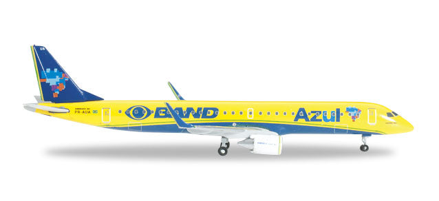 Embraer 195AR Azul Brazilian Airlines special paint "Canarinho" PR-AUA 1/500 [526517]