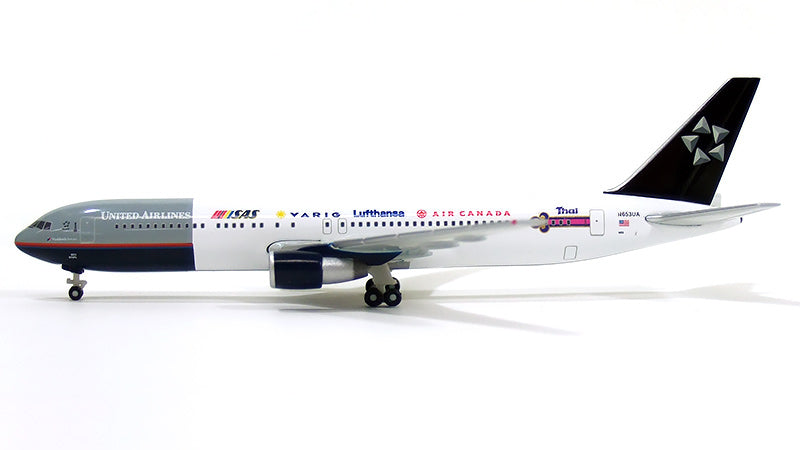 767-300ER United Airlines special livery "Star Alliance" 1990s N653UA 1/500 *Club Model [526722]