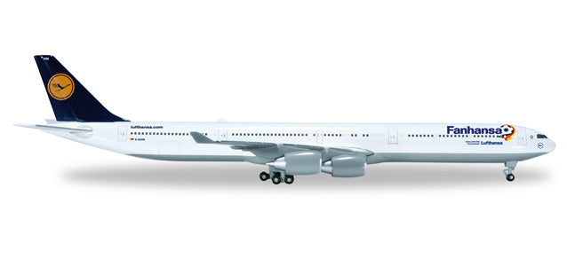 A340-600 ルフトハンザドイツ航空 特別塗装 「Fanhansa」　D-AIHN 1/500 [526845]