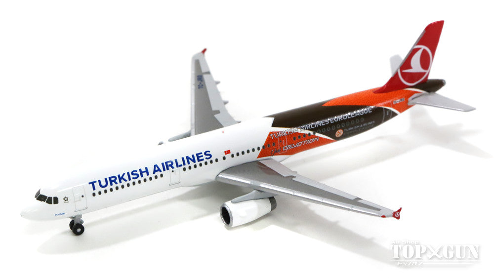 [WEB-only special price] A321 Turkish Airlines special paint "Soccer Euroleague" TJ-JRO 1/500 [526876]