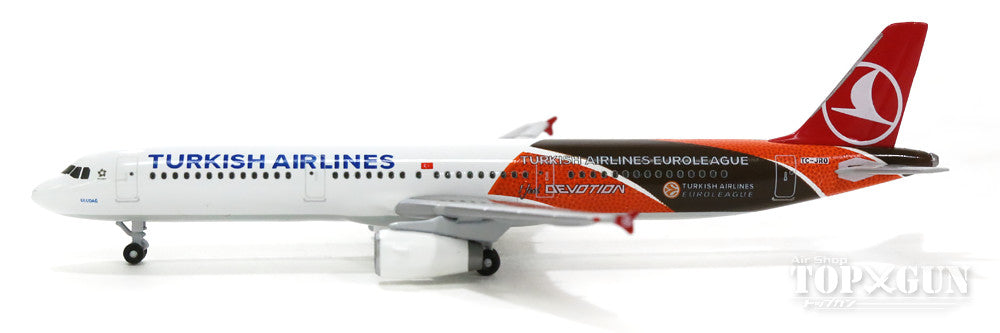 [WEB-only special price] A321 Turkish Airlines special paint "Soccer Euroleague" TJ-JRO 1/500 [526876]