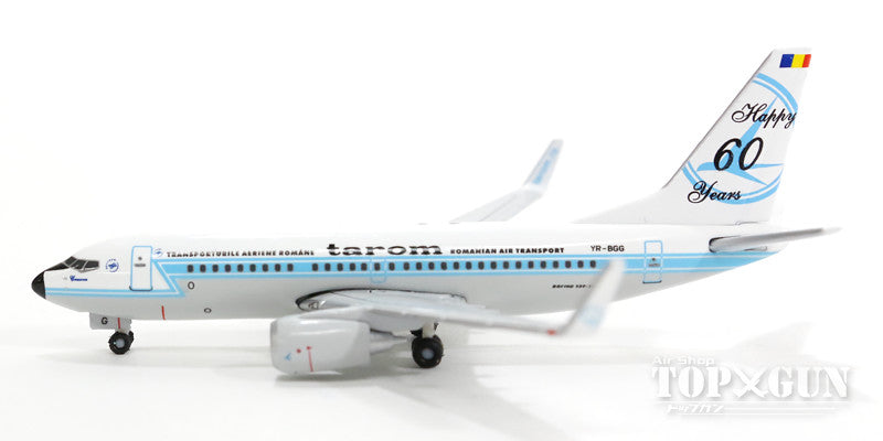 737-700w TAROM Romanian Airlines special livery "60th Anniversary Retro" 2014 YR-BGG 1/500 *Club Model [526944]