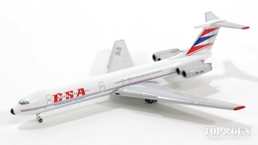 IL-62M CSA Czechoslovak Airlines 1990s OK-JBI 1/500 [527194]