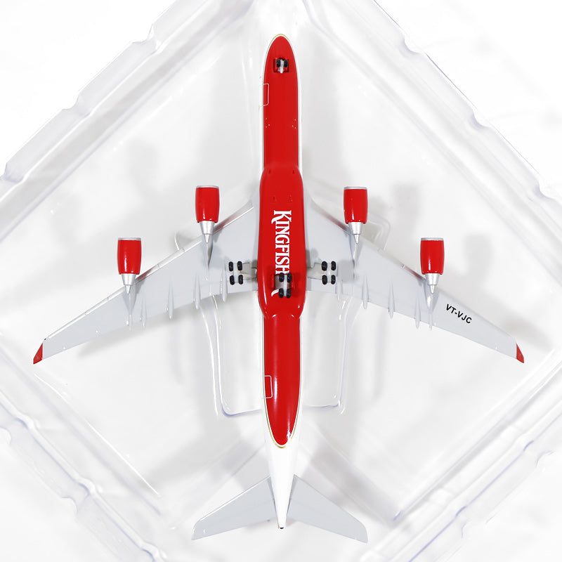 Herpa Wings A340-500 キングフィッシャー航空 F-WWTJ/902 1/500