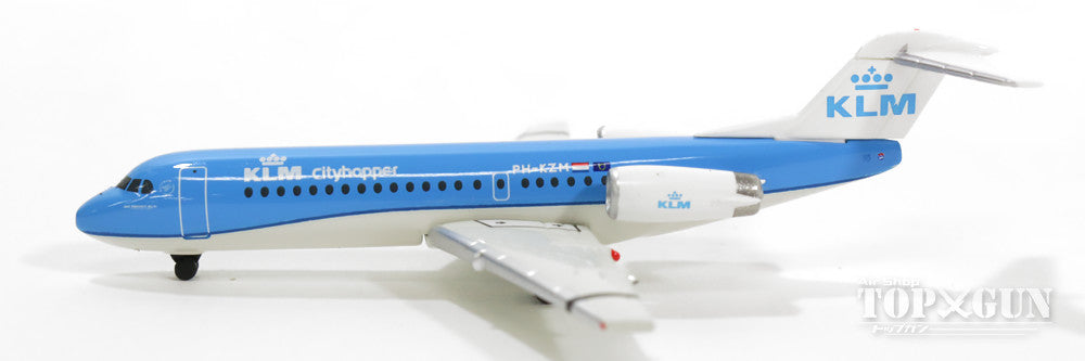 Herpa Wings Fokker 70 KLM Cityhopper New Paint PH-KZM 1/500 Herpa Wings Fokker 70 KLM Cityhopper New Paint PH-KZM 1/500