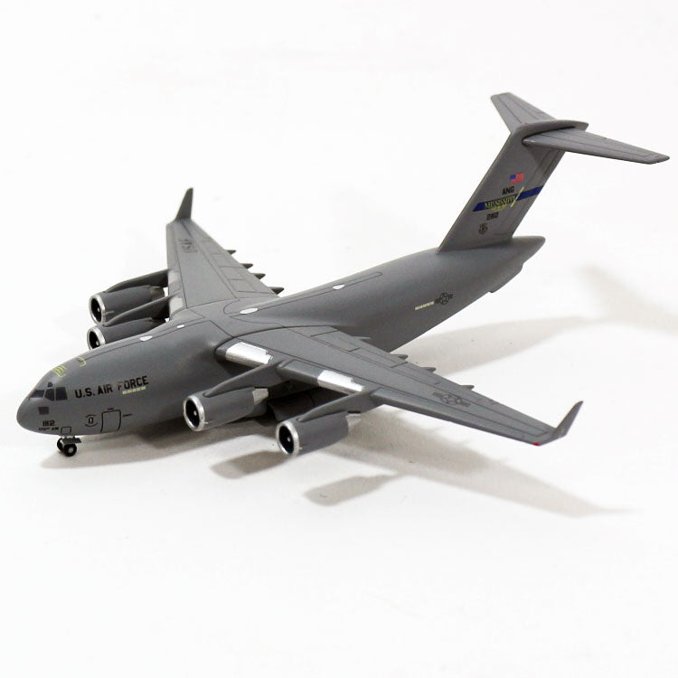 C-17A Globemaster III, US Air Force, Mississippi Air National Guard, 183rd Airlift Wing #02-1112 "Spirit of the Mississippi Minuteman" 1/500 [527835]