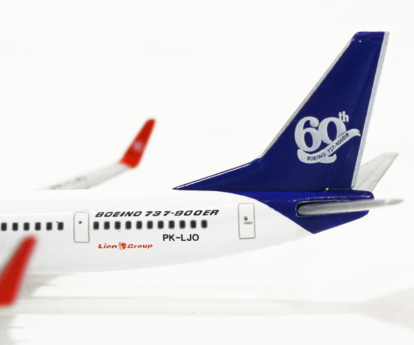 737-900ER ライオン・エア 特別塗装 「737-900ER 60機目」 PK-LJO 1/500 [527910]