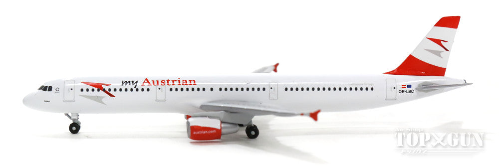 A321 オーストリア航空 新塗装 「マイ・オーストリアン」 OE-LBC 1/500 [528139]