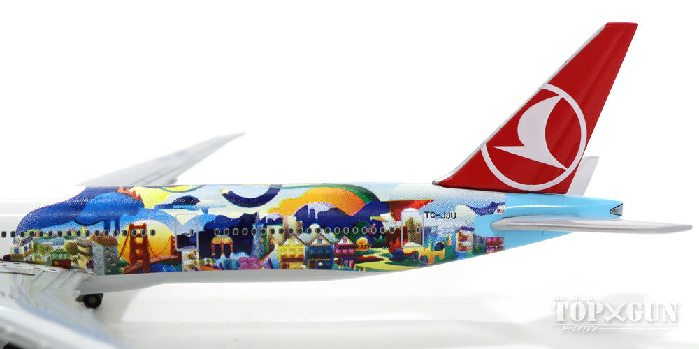 777-300ER ターキッシュ・エアラインズ（トルコ航空） 特別塗装 「イスタンブール／サンフランシスコ」 TC-JJU 1/500 [528290]