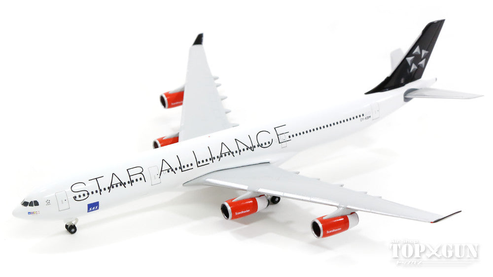 A340-300 SAS Scandinavian Airlines special paint "Star Alliance" OY-KBM 1/500 [528474]