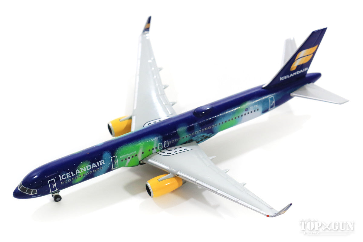 757-200w アイスランド航空 特別塗装 「ヘクラ・オーロラ」 TF-FIU 1/500 [529129]