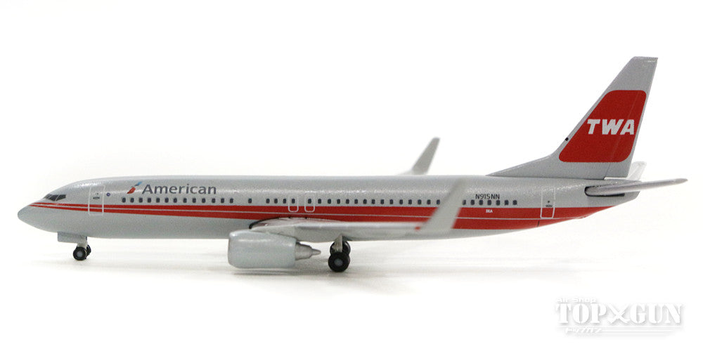 Herpa Wings 737-800w アメリカン航空 特別塗装 「TWAトランス